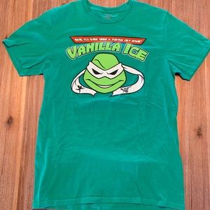 Vintage Vanilla ice TMNT tee-shirt!